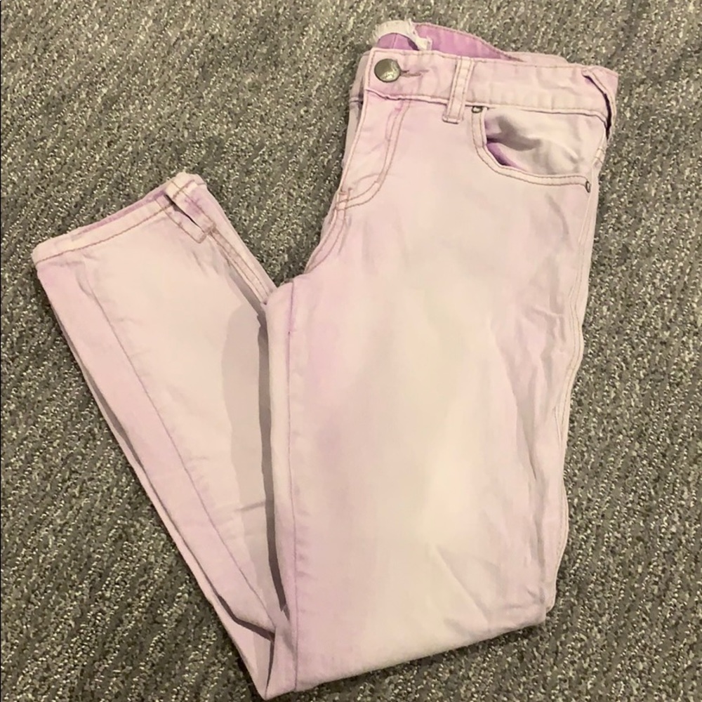 Free People Light Purple Skinny Jeans